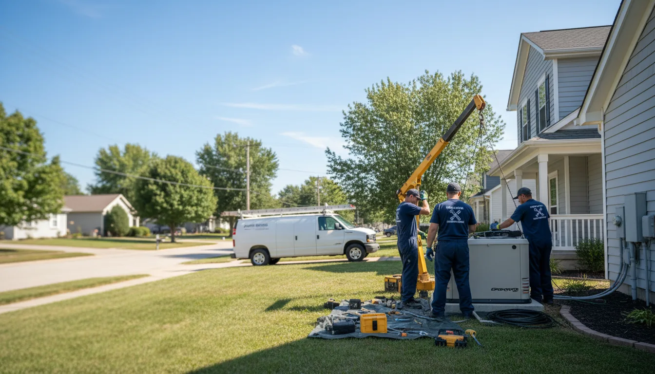 Generator Installation in Scipio Center, NY near me